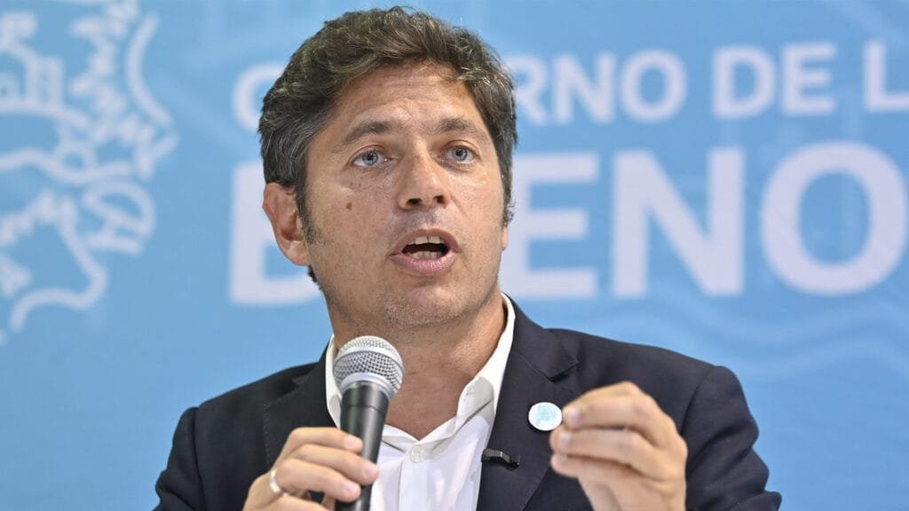 Axel Kicillof, gobernador de la provincia de Buenos Aires.