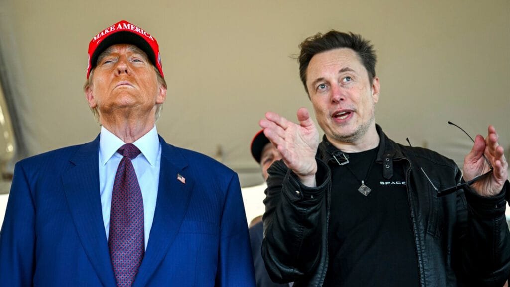 Donald Trump y Elon Musk.