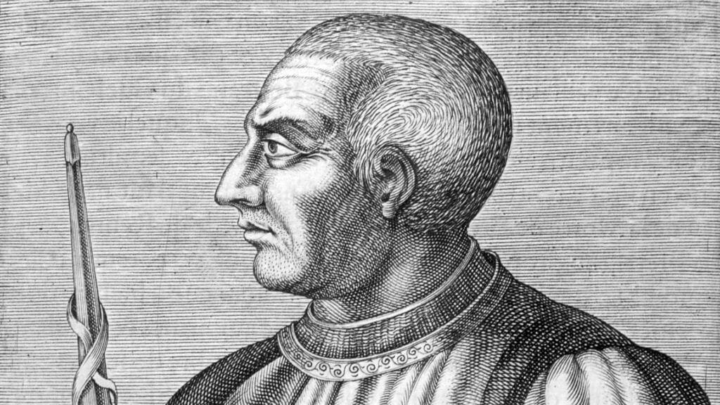 Bertrand Du Guesclin, militar francés.