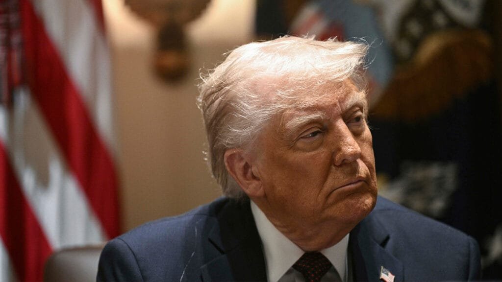 Donald Trump, presidente de los Estados Unidos.