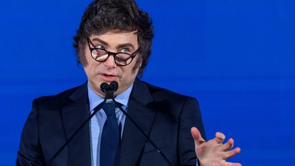 Javier Milei, presidente de la Nación Argentina.